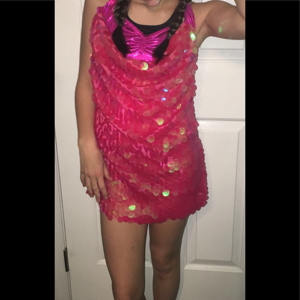 ink sequin dance costume